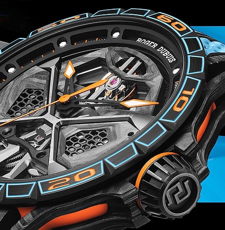 【ROGER DUBUIS】エクスカリバー スパイダーHURACÁN STO CARBON 45mm