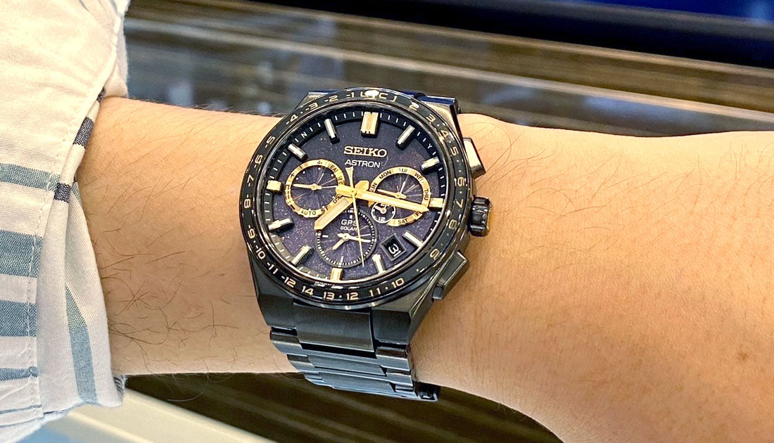 星空をイメージしたこのダイアルがお気に入りです