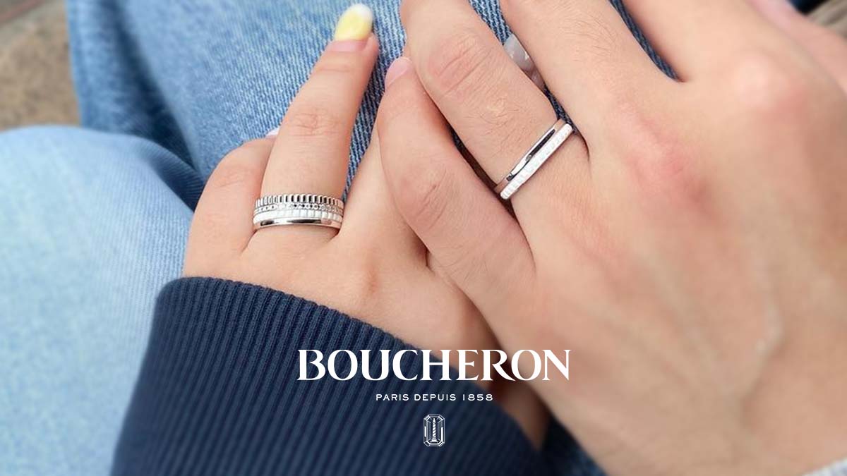 【もうすぐフェア開催 ‼】大人気の BOUCHERON / ブシュロン リングご紹介♪