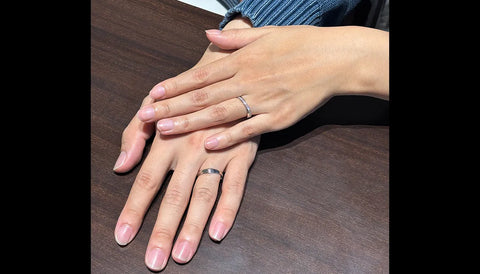 見た目の良さと着け心地を理由に「LAZARE DIAMOND / ラザール ダイヤモンド」を選びました