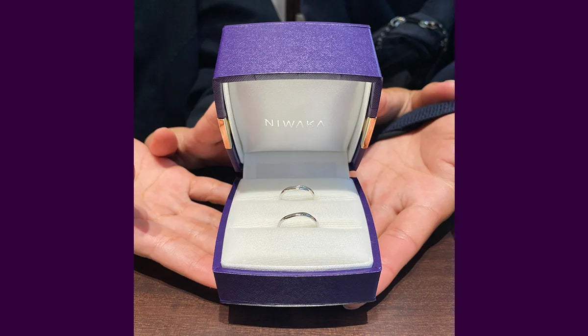 奥さんが好きな京都のブランドなので「NIWAKA/ニワカ」を選びました