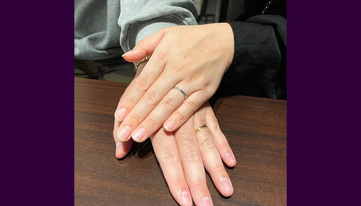 デザインとリングに込められた意味に惹かれた「NIWAKA/ニワカ」を選びました