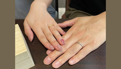 指輪に込められた意味に惹かれた「YUKAHOJO/ユカホウジョウ」を選びました