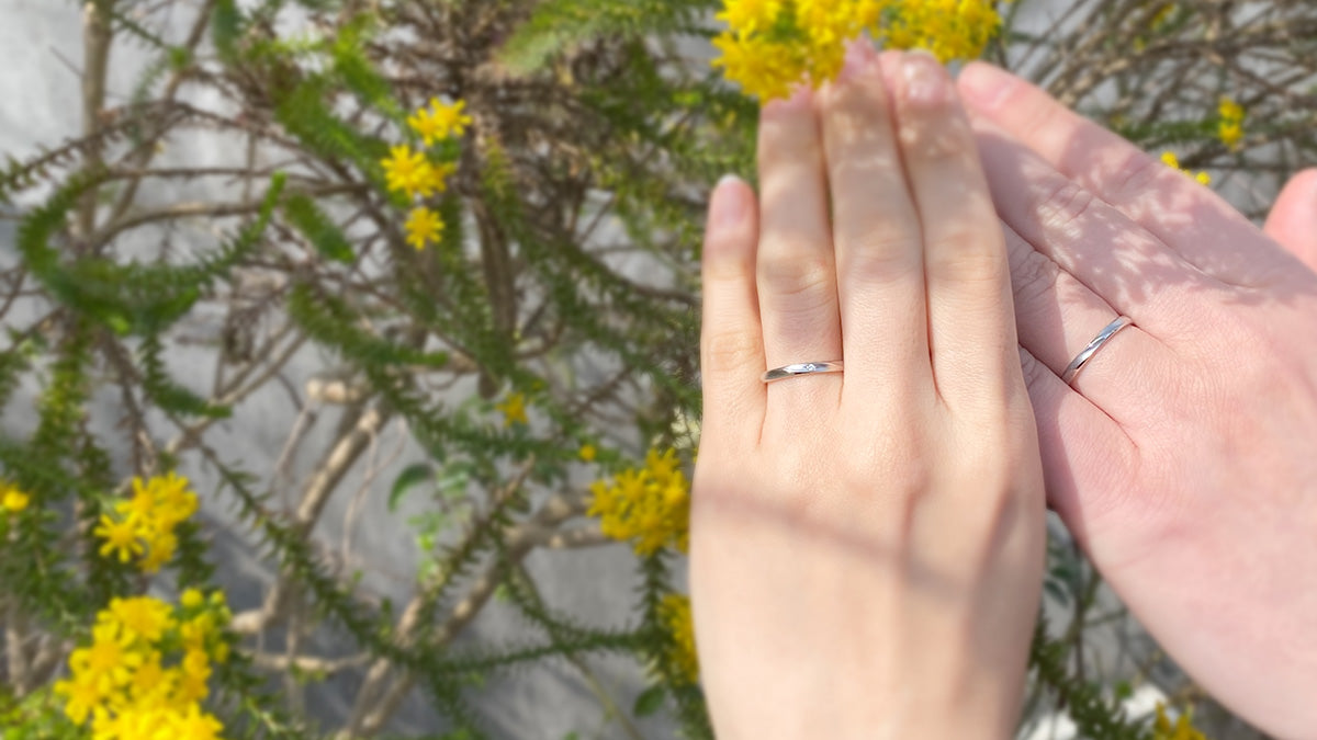 日常使いできる結婚指輪