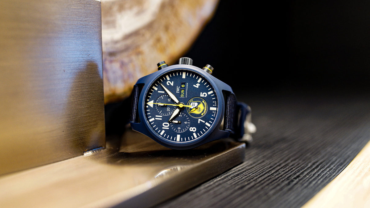 【IWC】2021年新作「パイロット・ウォッチ・クロノグラフ “ブルーエンジェルス®”」入荷