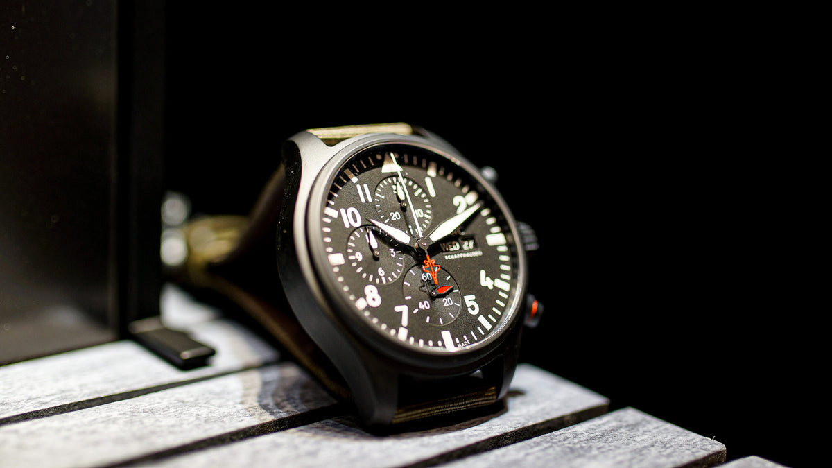 【IWC】2020年発表モデル「パイロット・ウォッチ・クロノグラフ ・トップガン“SFTI”(世界限定1500本)」が入荷しました