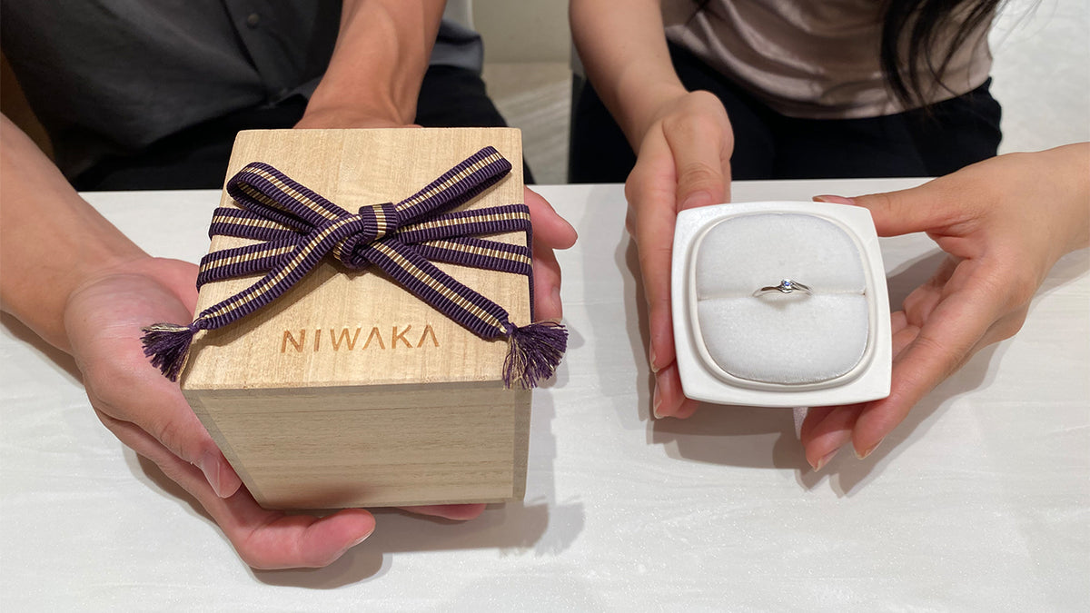 NIWAKAの指輪に一目惚れ！