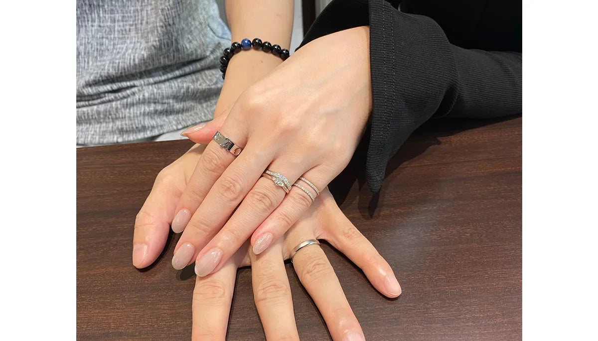 デザインが好みだった、「ニワカ」「ラザール ダイヤモンド」を選びました。