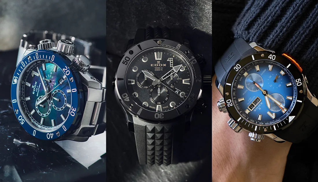 ~エドックスのおすすめモデル3選~  美しさとスペックを妥協しない大人の腕時計