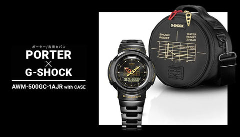 G-SHOCK × PORTER  AWM-500GC-1AJR with CASE