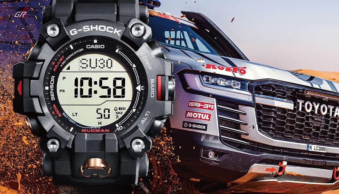 G-SHOCK × チームランドクルーザーコ ラボレーションモデル MUDMAN（マッドマン）GW-9500TLC