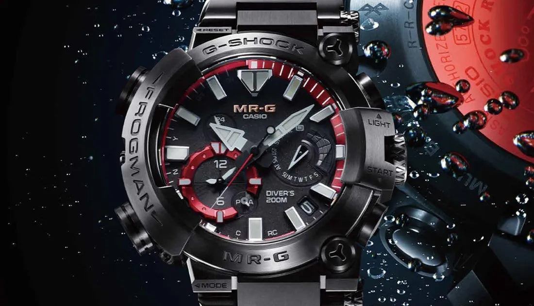 [G-SHOCK] MR-G FROGMAN フロッグマン 最強のダイバーズウォッチ　MRG-BF1000B-1AJR