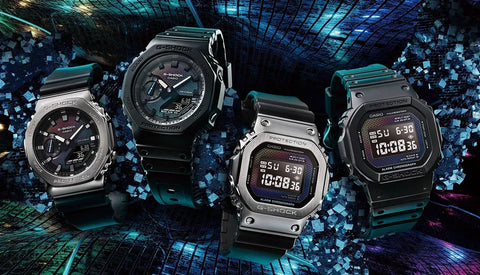 NEW RAINBOW G-SHOCK  - お茶目な人気レインボーカラーのお手頃G-SHOCK -