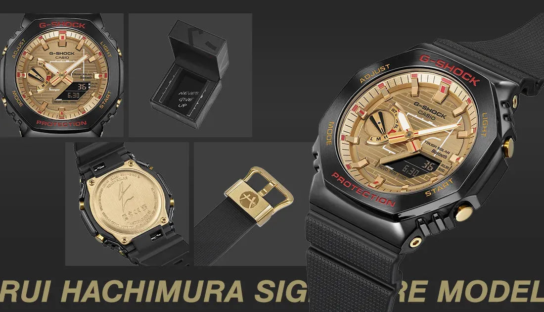 [G-SHOCK] 八村塁選手とのシグネチャーモデル第4弾が登場　GBM-2100RH-1AJR