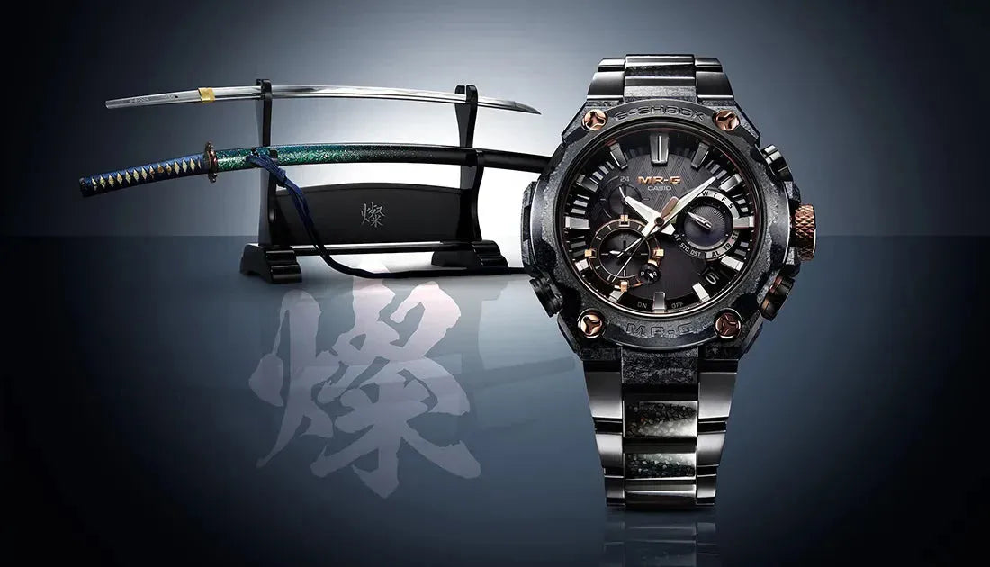 [G-SHOCK] MR-G最高峰の新限定品  - 燦 -  刀匠と伝統工芸士の匠の技が光る『MRG-B2000JS』がついに降臨！