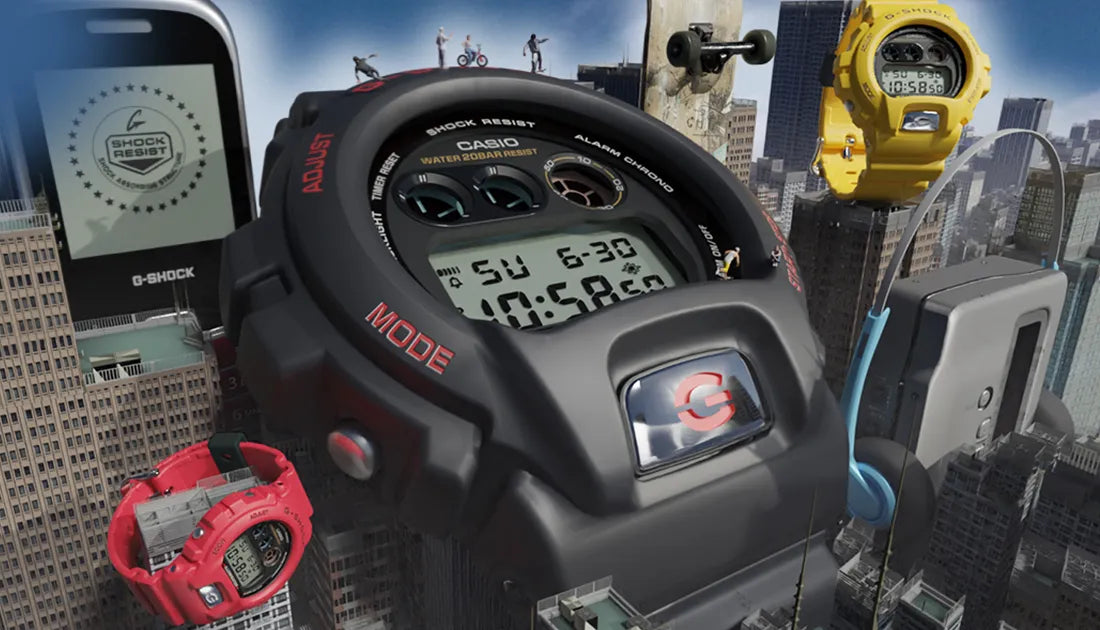 G-SHOCK30年の時を経て、あの三つ目が蘇る　DW-6900TR