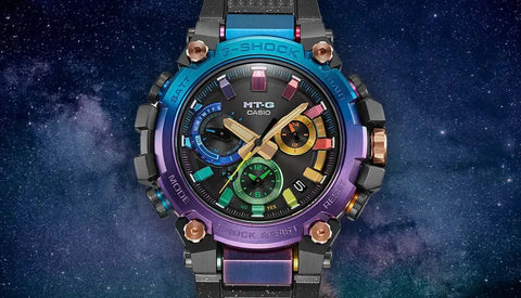 [G-SHOCK] 大人気のMT-Gレインボーシリーズから新作『MTG-B3000DN-1AJR』が登場！