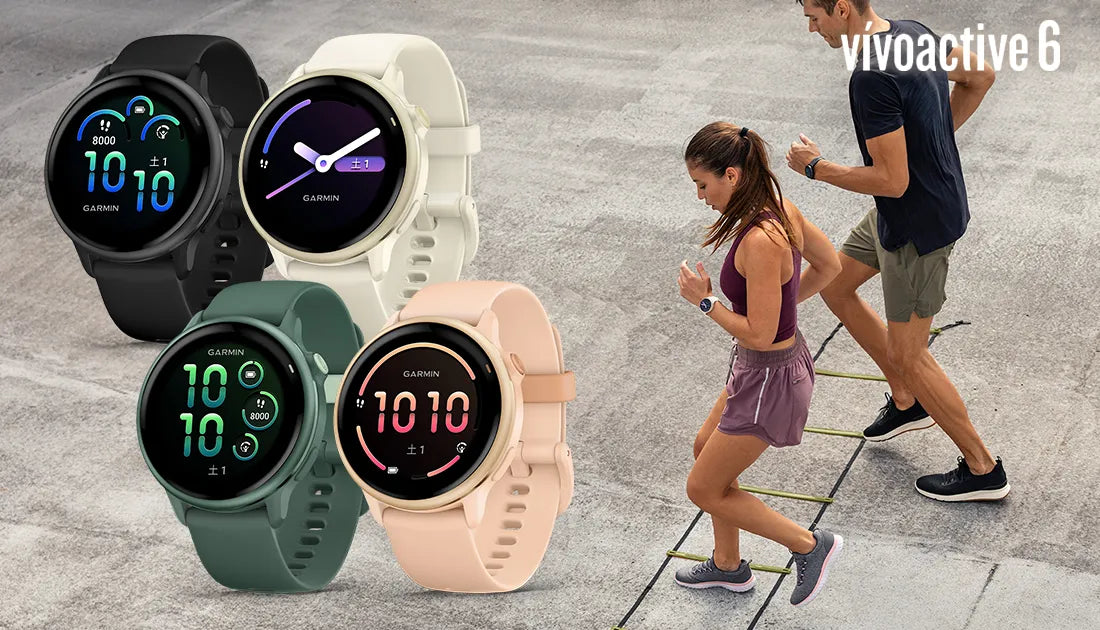 [GARMIN] ガーミン vivoシリーズ最新モデル vivoactive6登場！