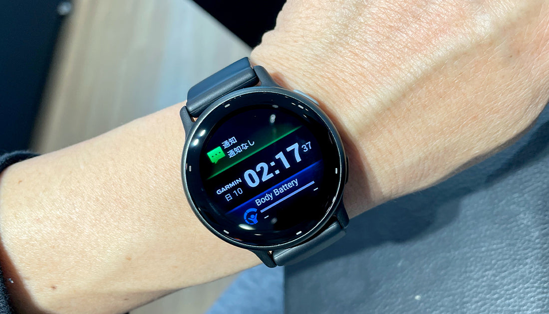 初GARMIN、使いやすさ重視で選びました。