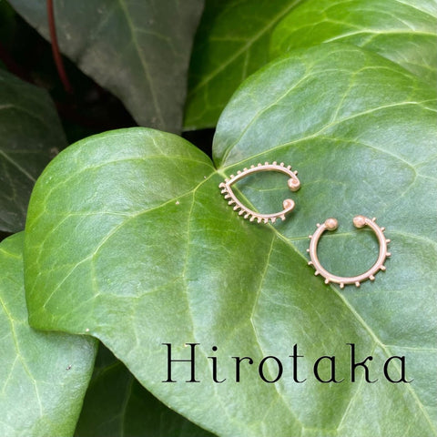 【Hirotaka】インドの装飾を取り入れたイヤーカフ