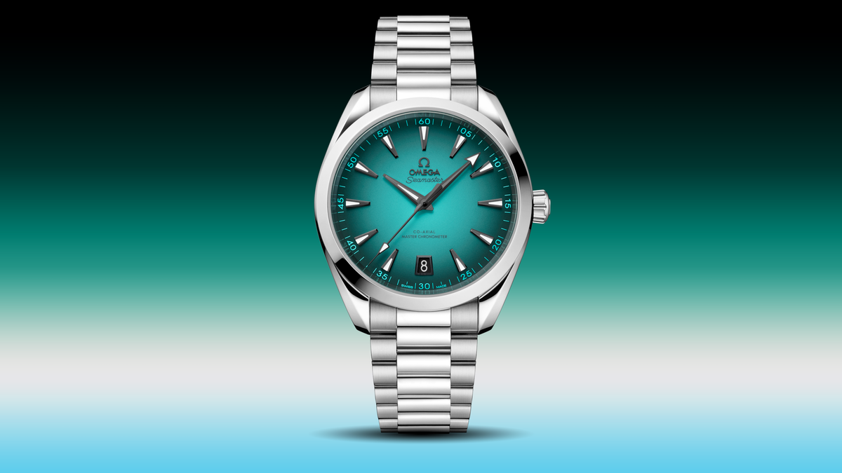 【OMEGA】オメガ新作 シーマスター アクアテラ150M ターコイズ 発表！ ref.220.10.41.21.03.006