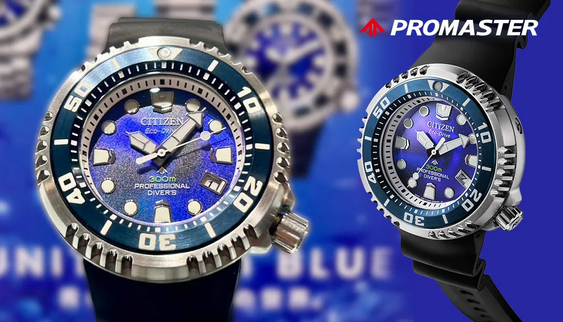[CITIZEN PROMASTER] 個人的、UNITE with BLUE最注目モデル！？プロマスター BN1025-08L入荷！！