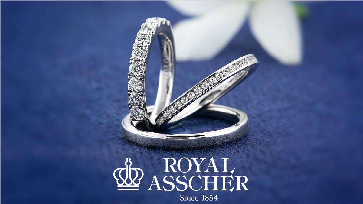 ≪ROYAL ASSCHER / ロイヤル・アッシャー≫ エタニティリング フェア
