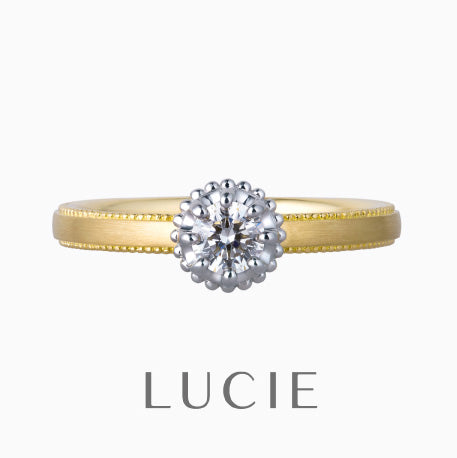 《Pick up Ring》LUCIE Rose classique 『Sentier』