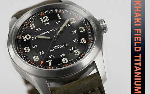ハミルトン新作 カーキフィールドチタニウム38mm H70205830 & H70215880入荷！！