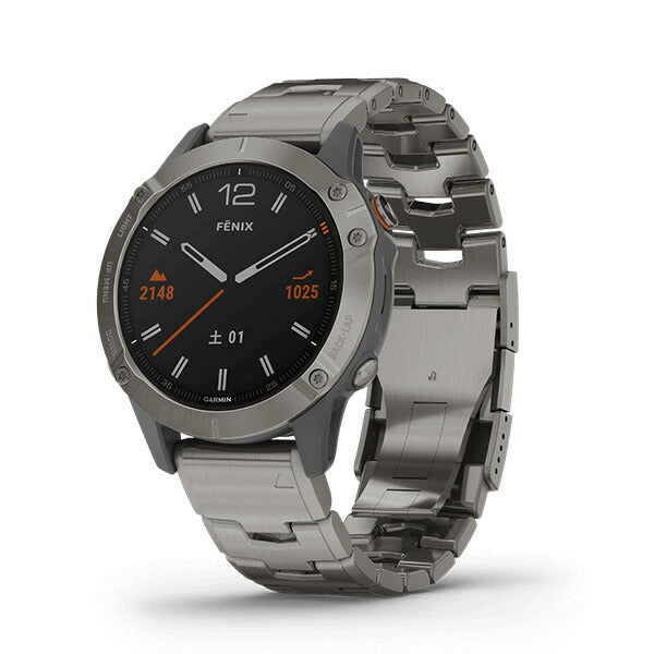 取り扱い終了 / fēnix 6 Sapphire Ti Gray Titanium band