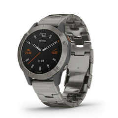 fēnix 6 fēnix 6 Sapphire Ti Gray Titanium band 010-02158-83
