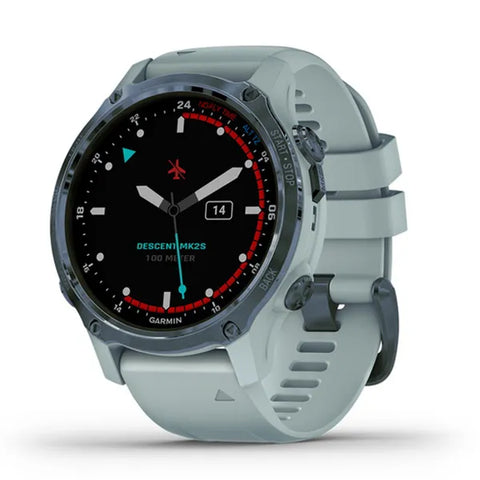 取り扱い終了 / Descent k2S (ディセント) Mineral Blue/ SeaFoam DLC GPS付き高機能ダイビングウォッチ