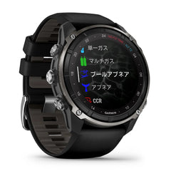 Descent Mk3i (ディセント) GPSダイビングコンピューター Black & Bare Titanium