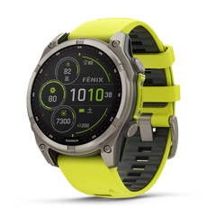 【期間限定特別価格】fenix 8 Sapphire Dual Power Amp Yellow - 47mm