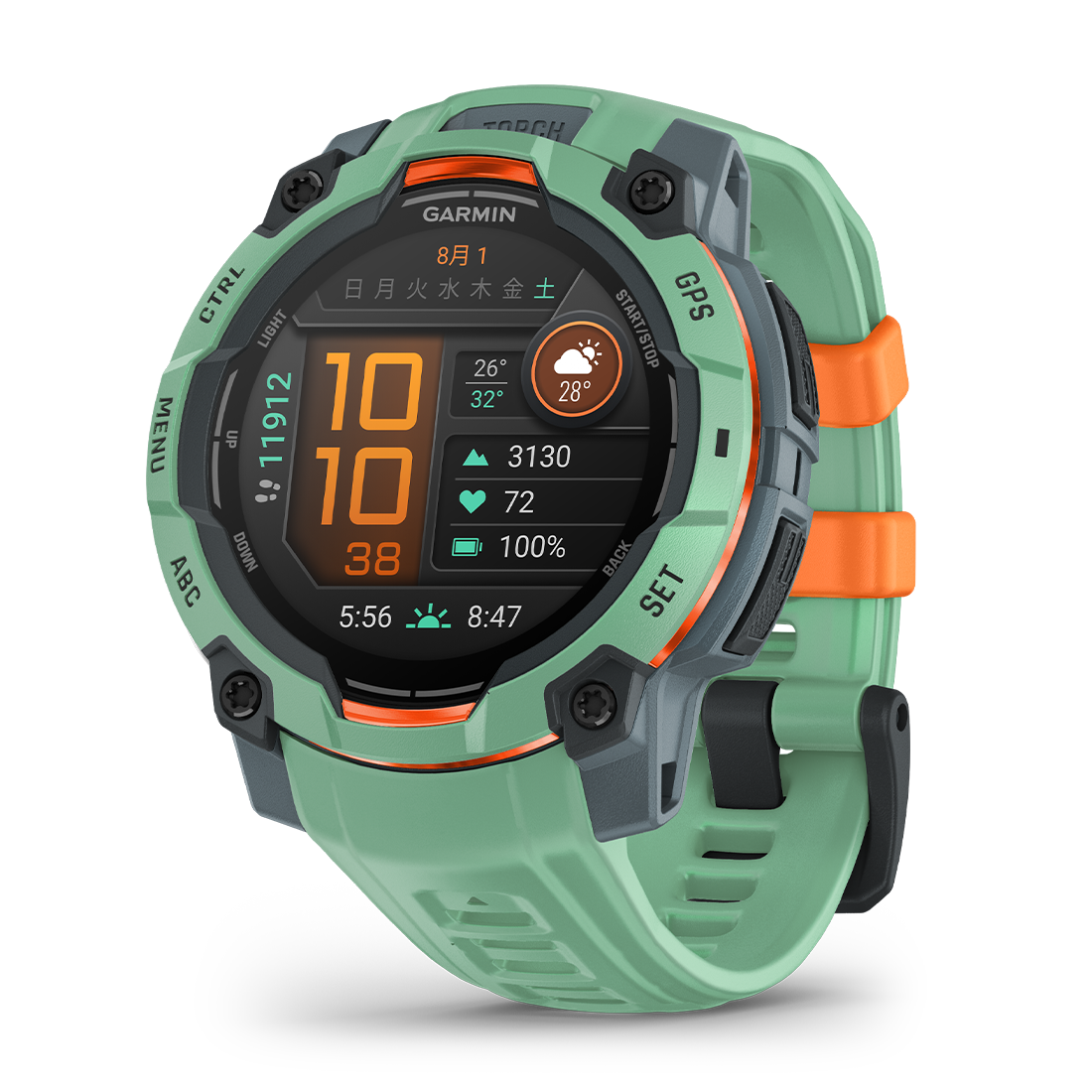 Instinct 3 AMOLED 45mm Neotropic 100本限定