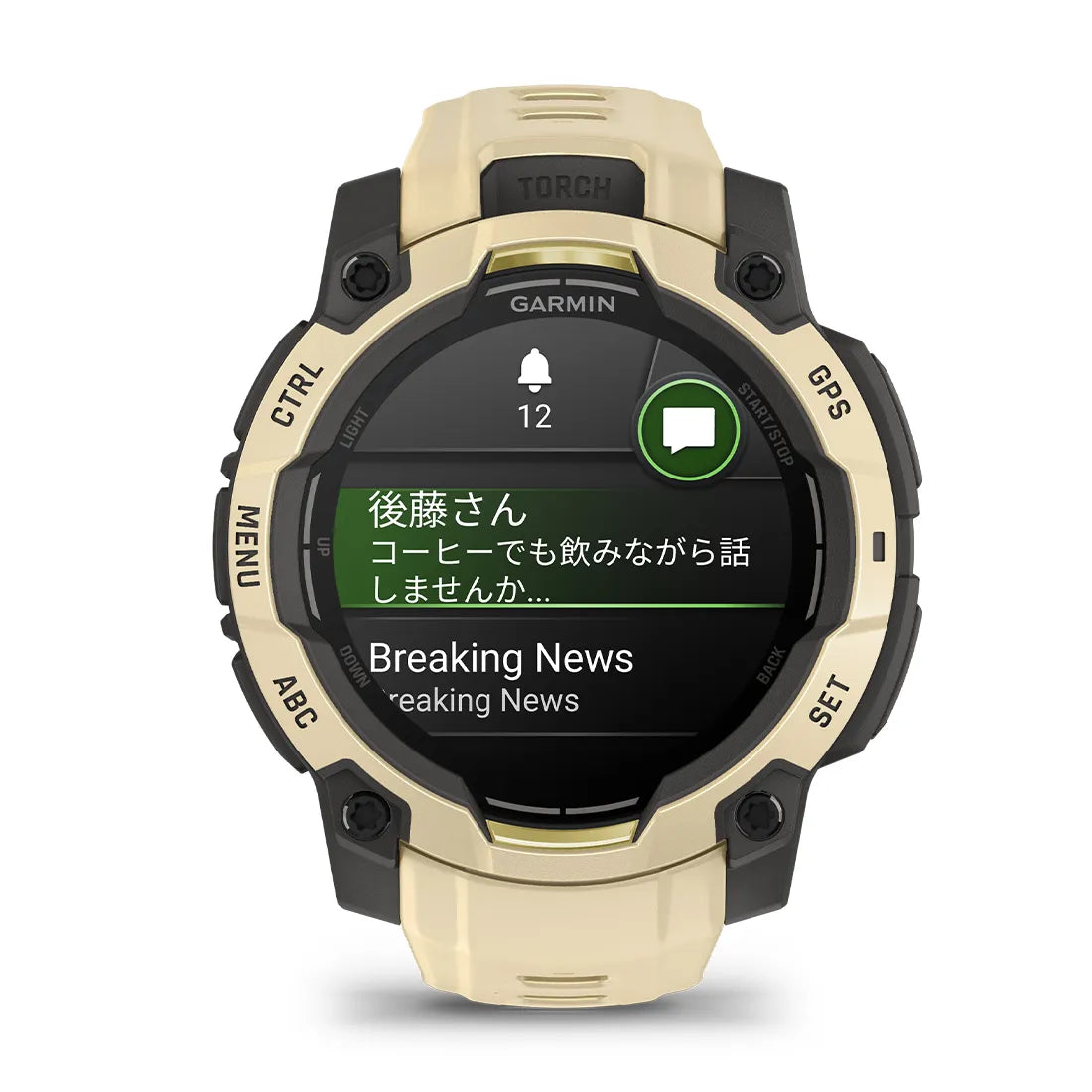 【予約注文】Instinct 3 AMOLED 45mm Alpine Rush Citrine