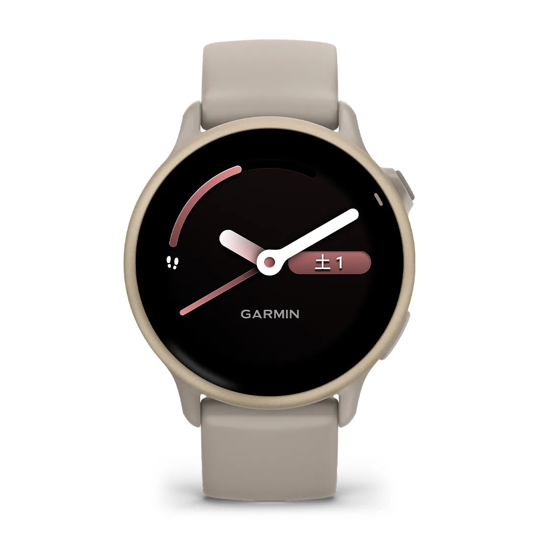 【予約注文】vivoactive 6 French Gray/Paloma Cream Gold
