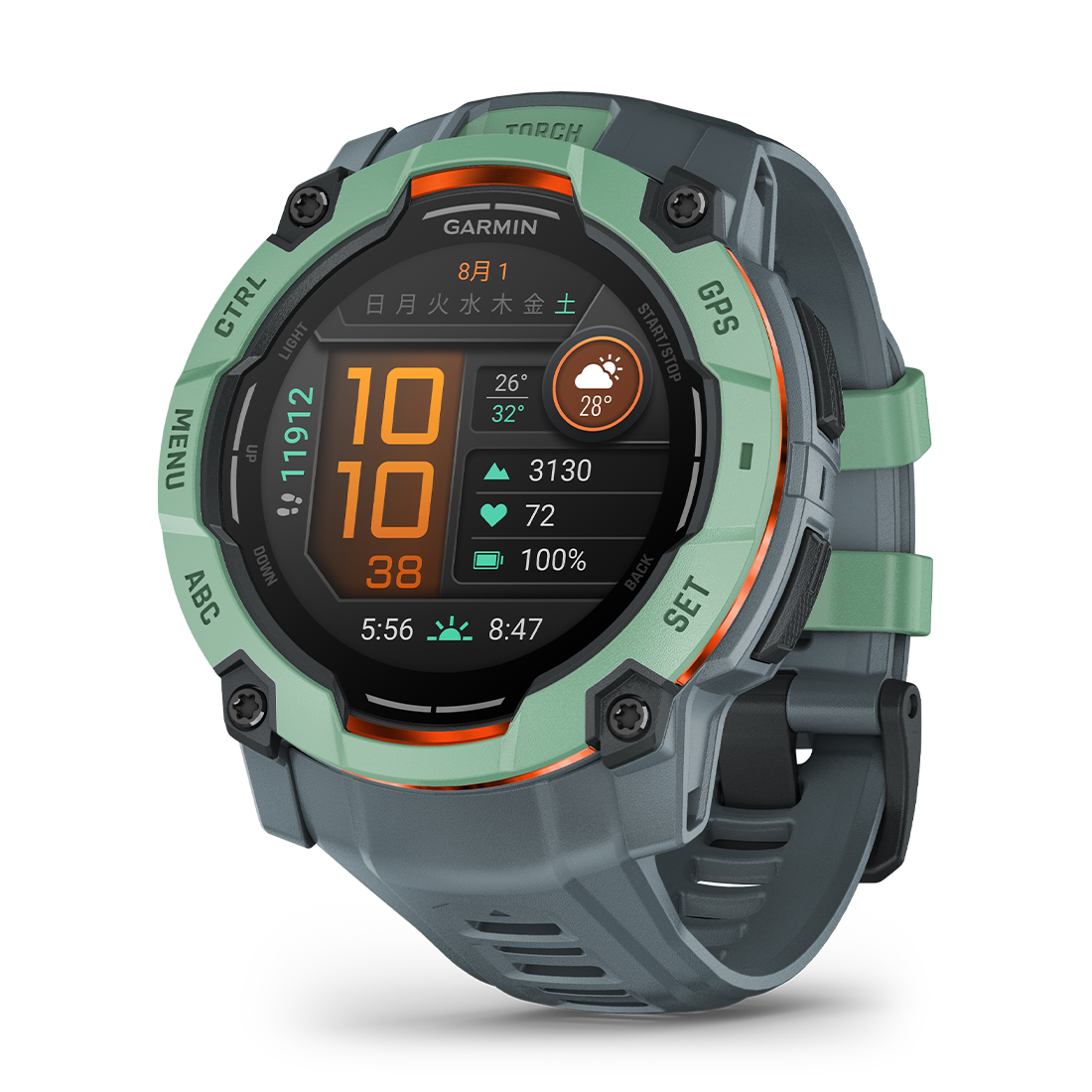 Instinct 3 AMOLED 50mm Neotropic /Twilight 50本限定