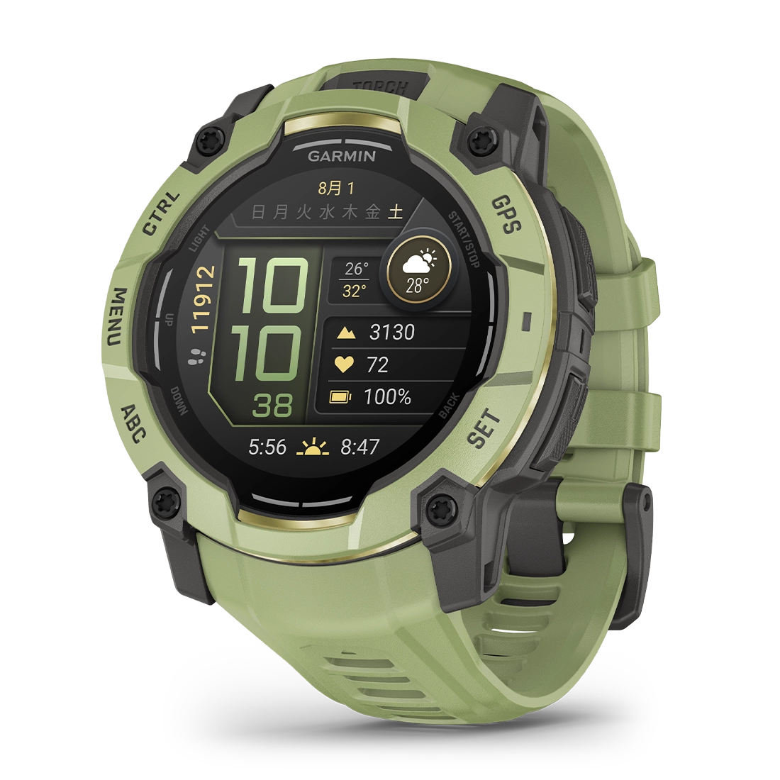 【予約注文】Instinct 3 AMOLED 50mm AMOLED 45mm Alpine Rush