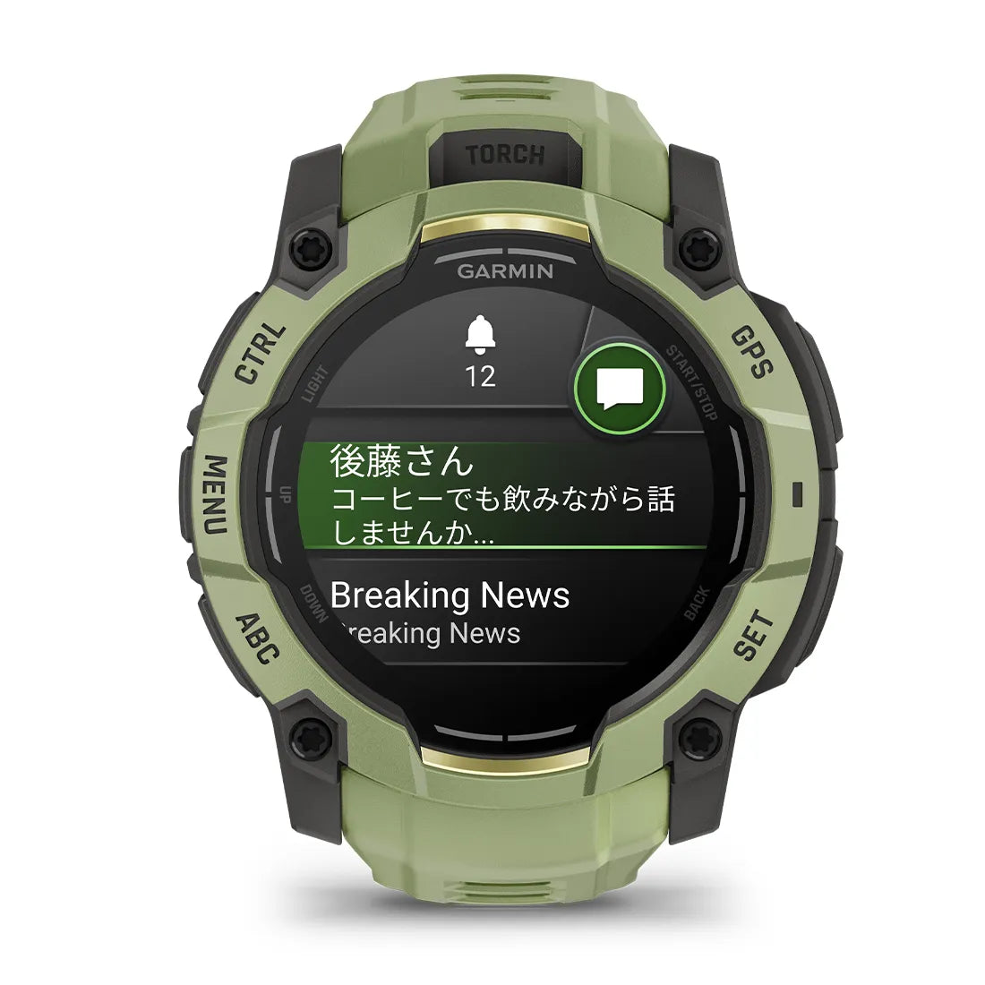 Instinct 3 AMOLED 50mm スーパーノヴァコレクション Black / Bolt Instinct 3 AMOLED 50mm スーパーノヴァコレクション Black / Bolt