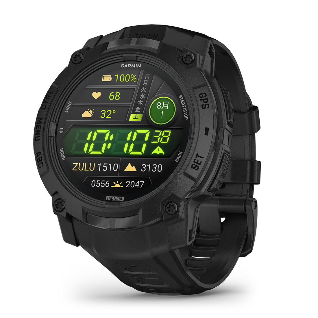 Instinct 3 AMOLED 50mm Tactical Black