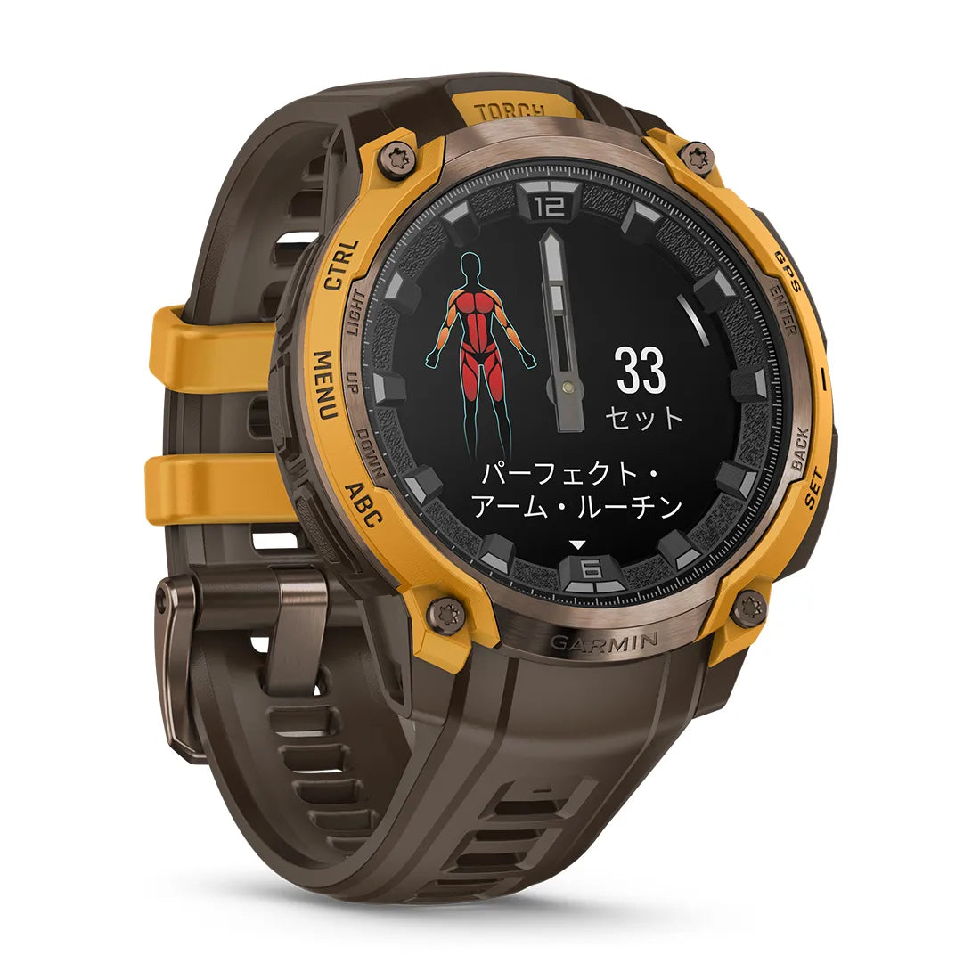 Instinct Crossover AMOLED Sunburst / Cocoa 010-03398-31