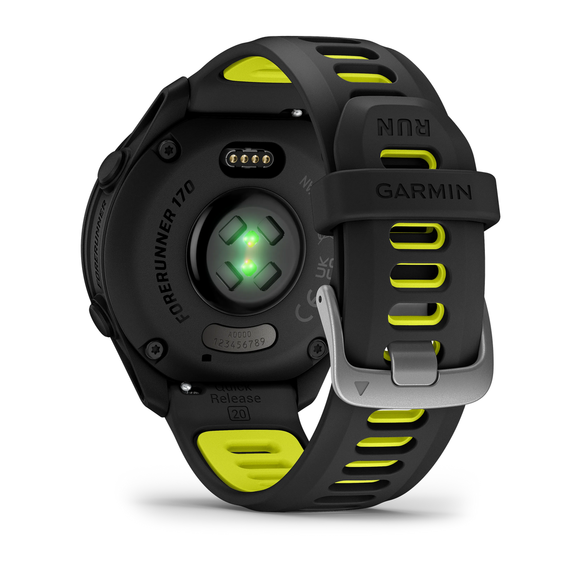 【予約注文】Forerunner 170 Music (フォアランナー) Black/Amp Yellow