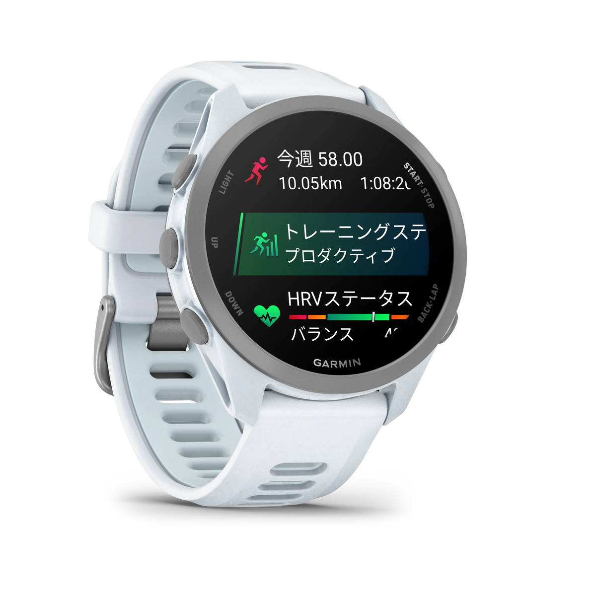 【予約注文】Forerunner 170 Music (フォアランナー) Whitestone/Cloud Blue