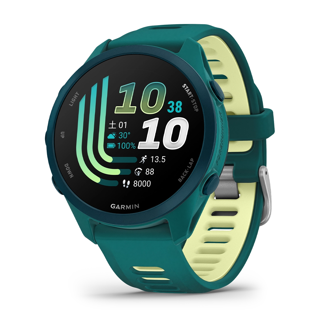 【予約注文】Forerunner 170 Music (フォアランナー) Teal Green/Citron