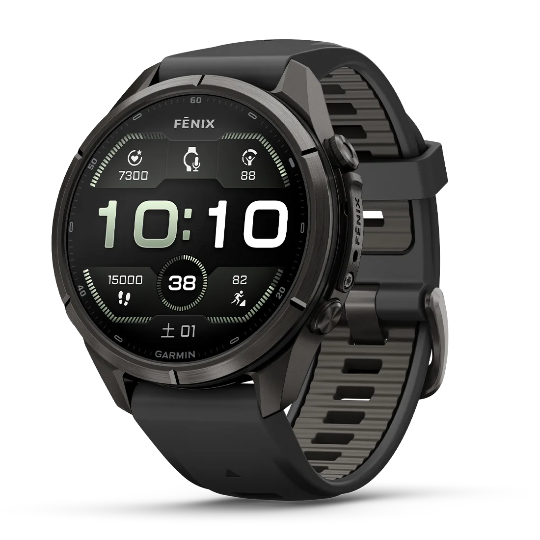 【予約注文】fenix 9 Pro Sapphire AMOLED 43mm DLC Ti / Black