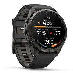 【予約注文】fenix 9 Pro Sapphire AMOLED 43mm DLC Ti / Black