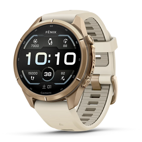 fenix 9 Pro Sapphire AMOLED 43mm Gold Ti / Cream
