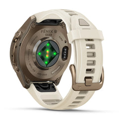 【予約注文】fenix 9 Pro Sapphire AMOLED 43mm Gold Ti / Cream