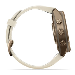 【予約注文】fenix 9 Pro Sapphire AMOLED 43mm Gold Ti / Cream